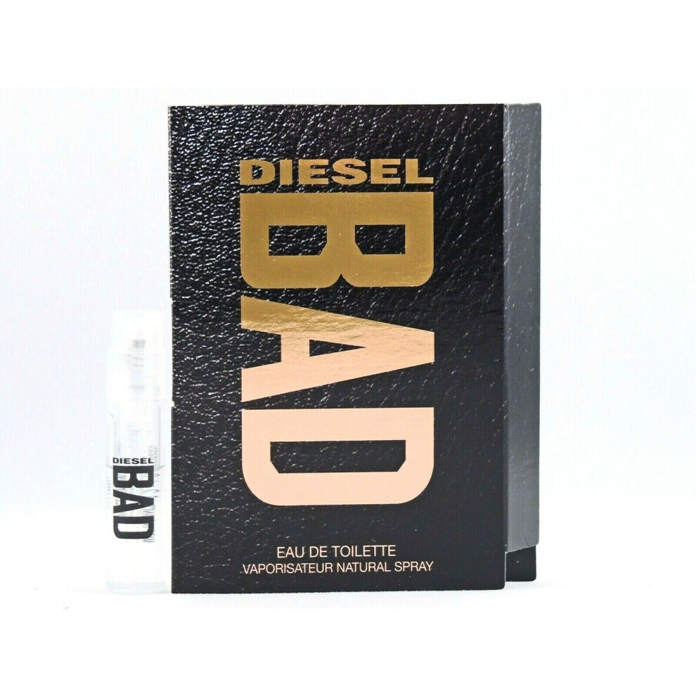 Item: Diesel Bad EDT Eau De Toilette Spray Sample 1.5ml .05fl oz