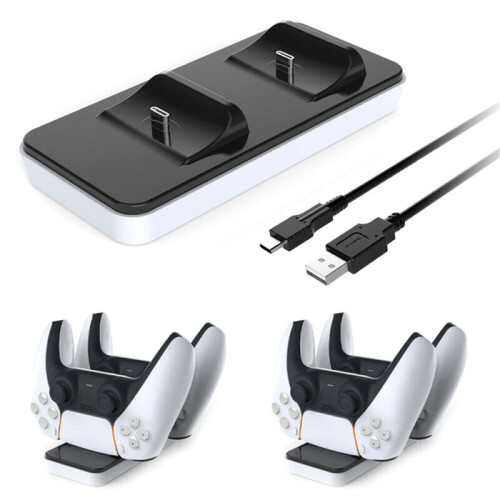 PS5-Controller-Ladegerät, DualSense PlayStation 5 Controller-Ladestation 2
