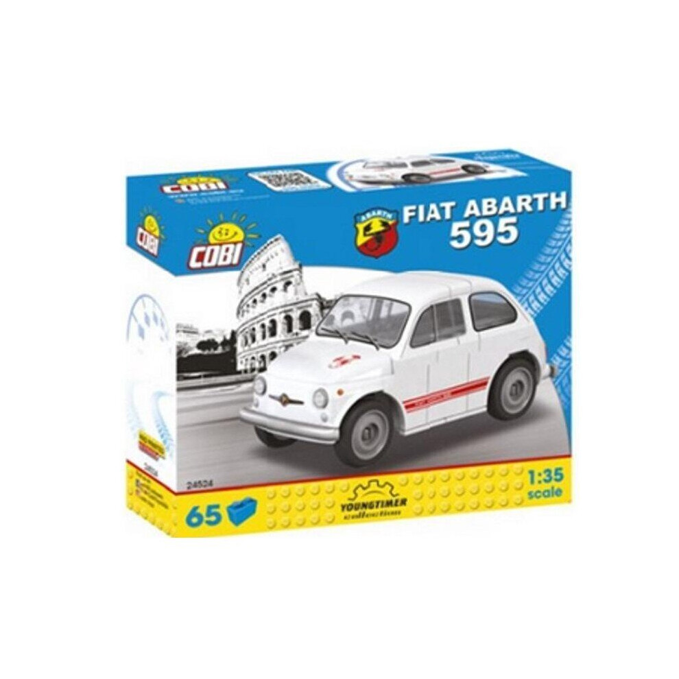 COB24524 - Cobi - 1965 Fiat 500 Abarth 595 (65pcs)