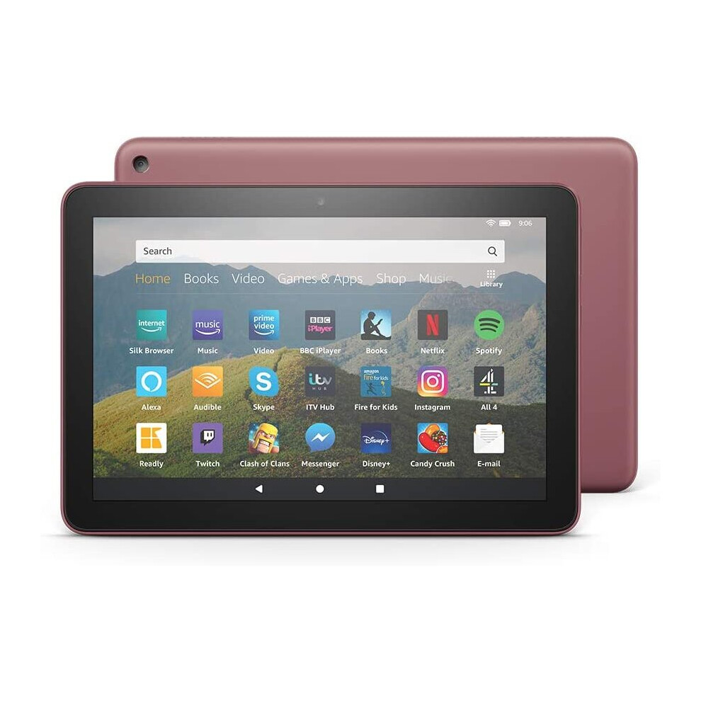 (Plum) Fire HD 8 Tablet - 8" HD Display - 32 GB