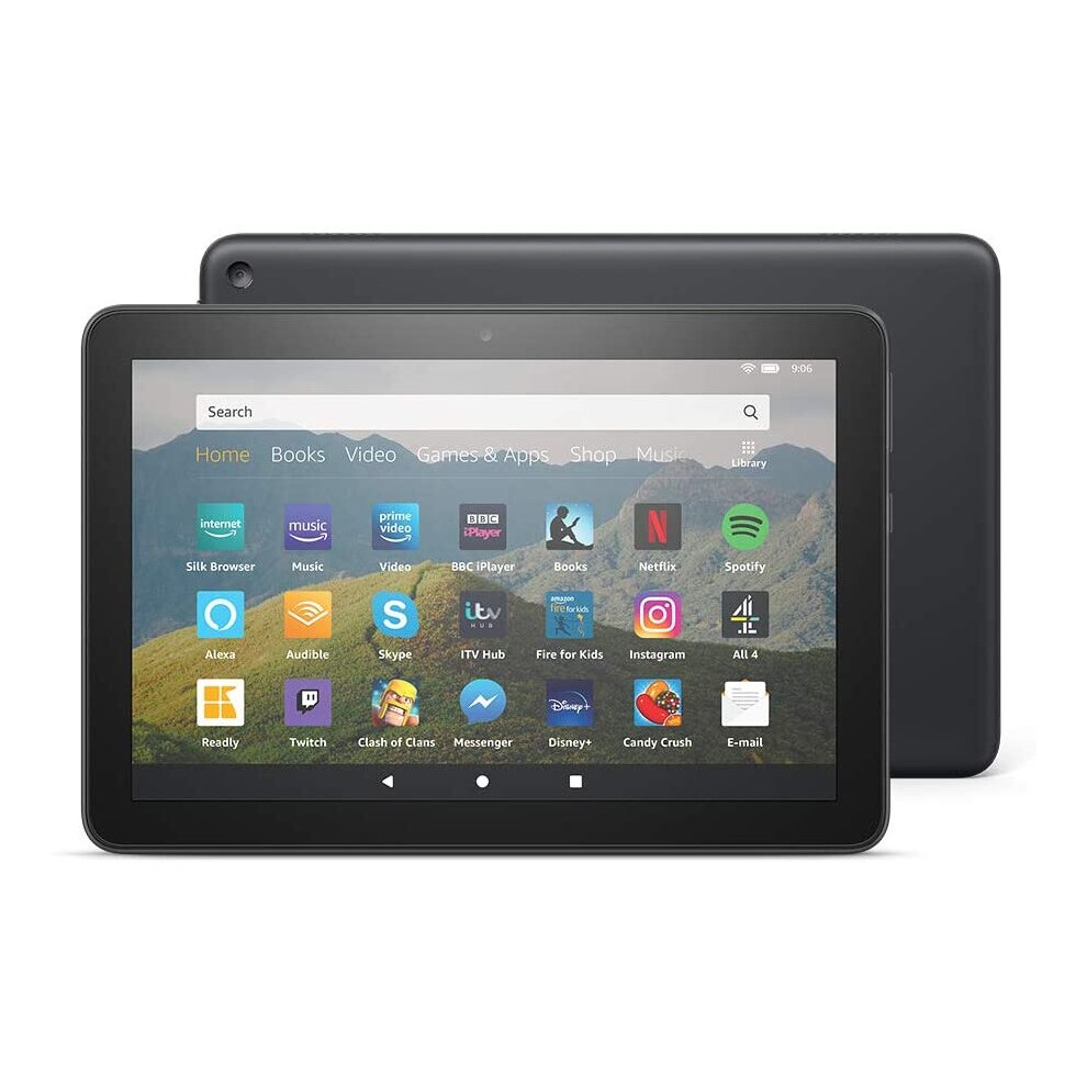 Amazon (Black) Fire Hd 8 Tablet - 8" Hd Display - 32 Gb Black