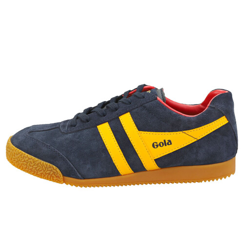 Gola (36) Gola HARRIER Damen Classic Trainers in Navy Sun Red 2