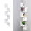 Living And Home (White) Floating Wall Corner Shelves Display Storage Rack 1