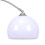 Living And Home (White, 145-220cm) Modern Arched Floor Lamp Reading Light Marble Base 6
