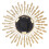 Living And Home (Gold) Large 3D Wall Clock Art Metal Diamond Silent Clock 4