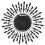Living And Home (Black) Large 3D Wall Clock Art Metal Diamond Silent Clock 6