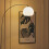 Living And Home (White, 145-220cm) Modern Arched Floor Lamp Reading Light Marble Base 4