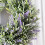 Living And Home (Purple) Hanging Wreath Artificial Lavender Flower Topiary 5