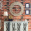 Living And Home 60cm Large Round Metal Numeral Wall Clock 3