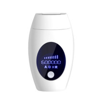 Pulse Laser Haarentfernungsgerät Unisex Home Beauty Salon Permanent Schmerzfrei Ganzkörperrasierer-Weiß