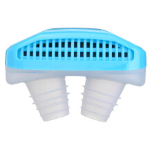 Dispositif Anti-ronflement en Silicone souple, 2 pièces, dilatateurs nasaux, pince-nez, purificateur d'air