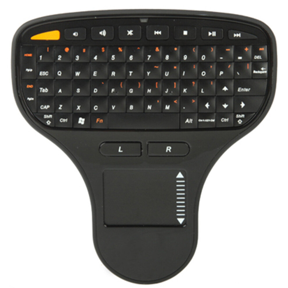 Photos - Keyboard N5903 2.4GHz Mini Wireless with Touchpad & USB Mini Receiver, Size: 137 x 125 x 28mm