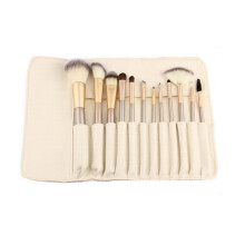 Professionelles 12-teiliges Make-up-Pinsel-Set aus Holz