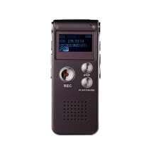 8GB Digital Voice Recorder, Voice Activated Recorder with Playback, Mini Audio Recorder, Portable Tape Dictaphone with USB-Red