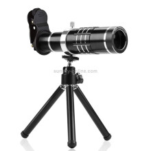 Universal 18X Zoom Telescope Telephoto Camera Lens with Tripod Mount & Mobile Phone Clip