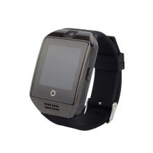 Smartwatch für Android-Telefone, Bluetooth-Uhr mit SIM-Kartensteckplatz, schwarze Handyuhr
