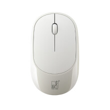 Mini 2.4G Stumm Drahtlose Maus Gaming Maus Computer Zubehör Ergonomische Maus Laptop Maus-Weiß
