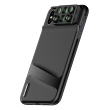 Mobile Phone Lens Wide Angle Fisheye Macro Telephoto SLR Phone Case for iPhone XS