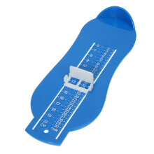 Kid Infant Foot Measure Gauge Baby Shoes Size Measuring Ruler Tool Baby Shoes Toddler Infant Shoes Fittings Gauge Foot Measure BLUE COLOR