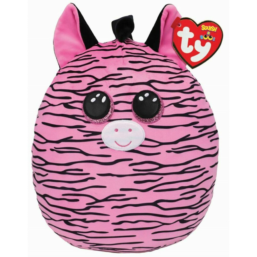 Squish A Boo Zoey The Zebra Cushion 14"