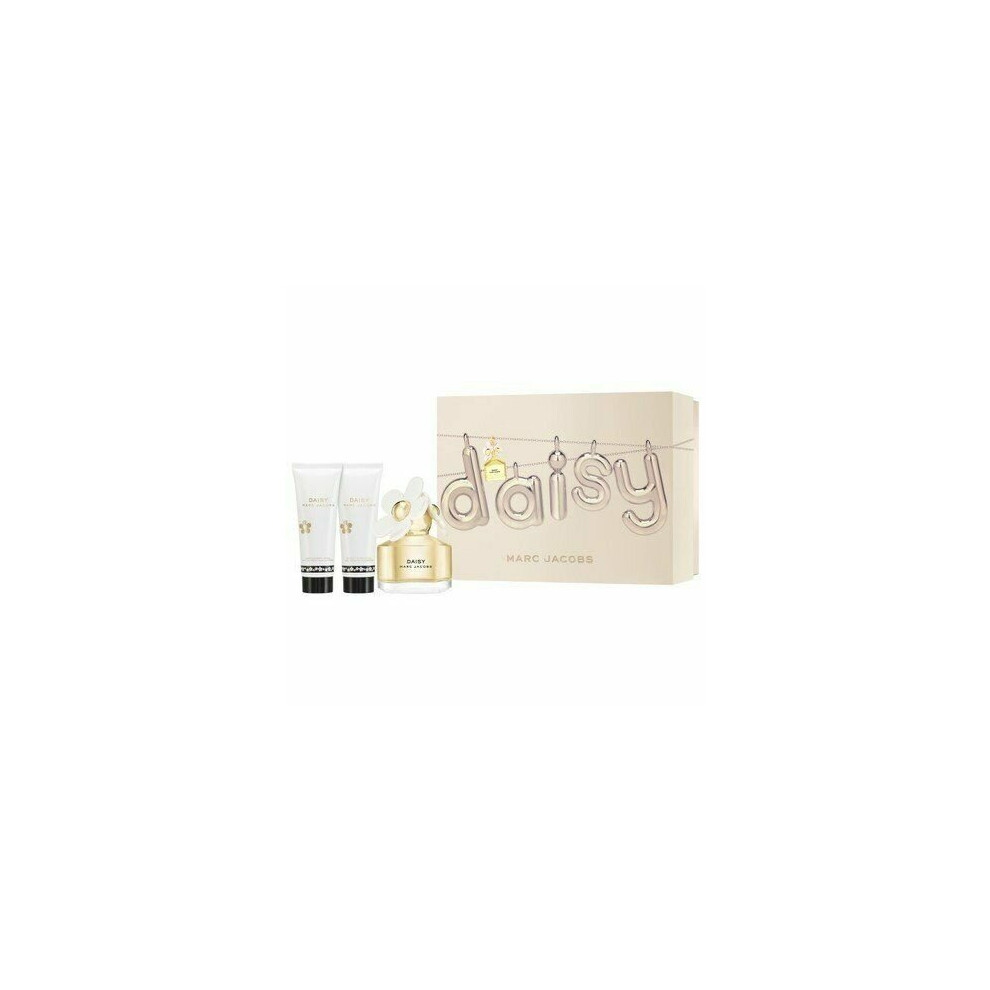 Marc Jacobs Daisy Gift Set - 50ml EDT + 75ml Body Lotion + 75ml Shower Gel