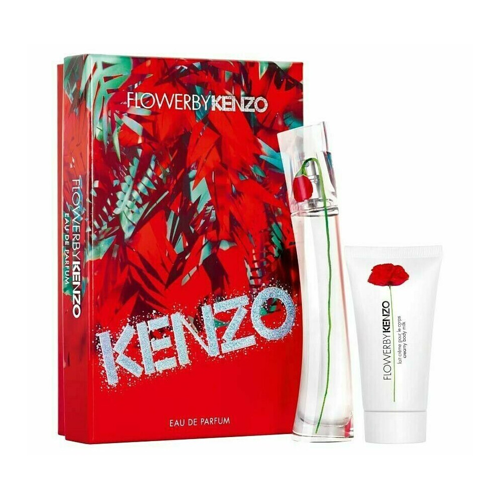 Flower by Kenzo Gift Set - 30ml EDP + 50ml Body Milk