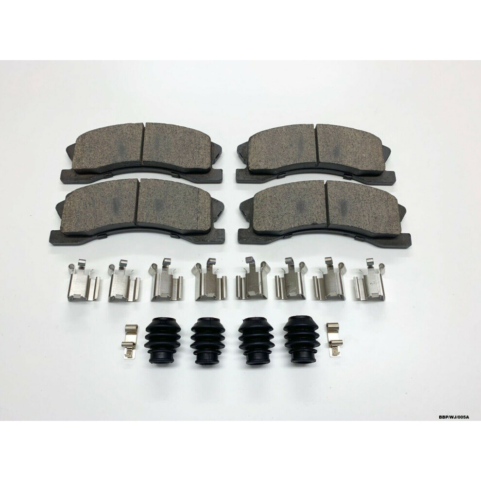 Front Ceramic Brake Pads for Jeep Grand Cherokee WJ 1999-2004 AKEBONO BBP/WJ/005