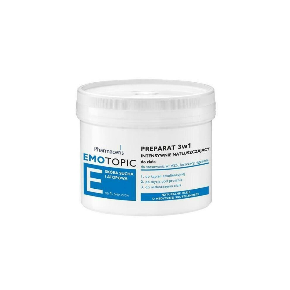 Pharmaceris E Emotopic Intensive 3In1 Body Lotion 500Ml – Soothing Moisturizer For Sensitive, Eczema-Prone Skin