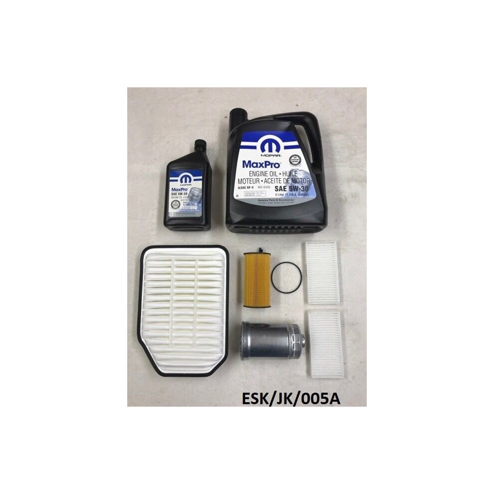 Engine Medium Service KIT for Jeep Wrangler JK 2.8CRD 2011-2017 ESK/JK/005A 5W30-image-OPC-P6JHJB6-NEW