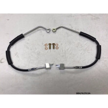 2 x Front Brake Hose & 2 x Banjo Bolt for Jeep Cherokee KJ 2002-2007 BBH/KJ/013A