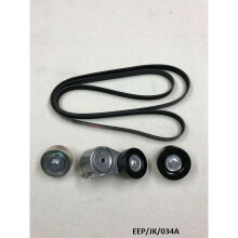 Serpentine Belt Repair KIT for Jeep Wrangler JK 2.8CRD 2007-2018 EEP/JK/034A
