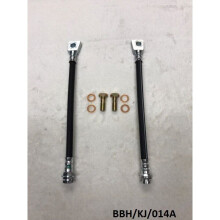 2 x Rear Brake Hose & 2 x Banjo Bolt for Jeep Cherokee KJ 2002-2005 BBH/KJ/014A