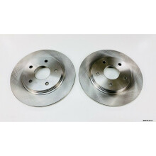 2 x Rear Brake Discs for Chrysler Voyager RT / Journey JC 2008-2017 BBD/RT/001A