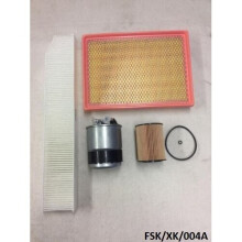 Filters Service KIT for Jeep Commander XK 3.0CRD 2005-2010 FSK/XK/004A