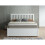 Bedmaster (4FT Small Double) Melbourne White Wooden Ottoman Storage Bed 1
