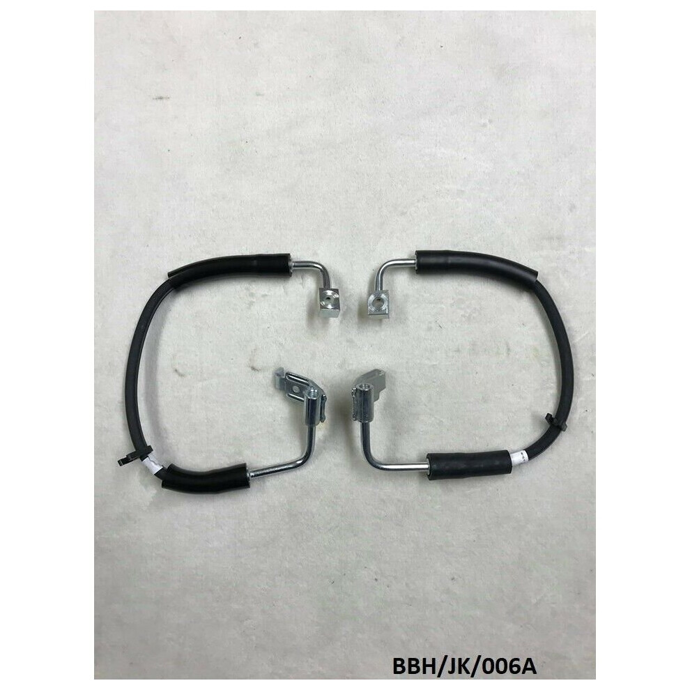 2x Front Brake Hose Right & Left for Jeep Wrangler JK 2007-2010 BBH/JK/006A - OEM 52060044AE/AG/AH, 52060045AE/AG/AH-image-OPC-P6JHJG8-NEW