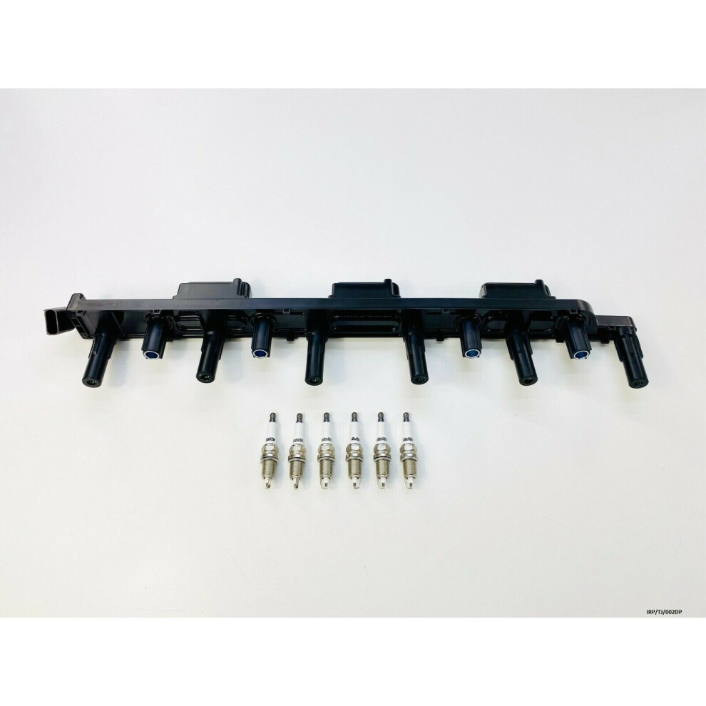 Ignition Double Platinum KIT for Jeep Wrangler TJ 4.0L 2000-2006 IRP/TJ/002DP-image-OPC-P6JHK7S-NEW
