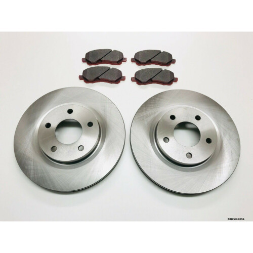 2 x Front Brake Discs & Pads for Jeep Compass & Patriot MK 20072017
