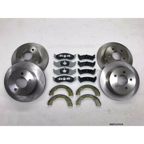 Front & Rear Discs, Pads & Shoes for Jeep Grand Cherokee ZJ 19931998