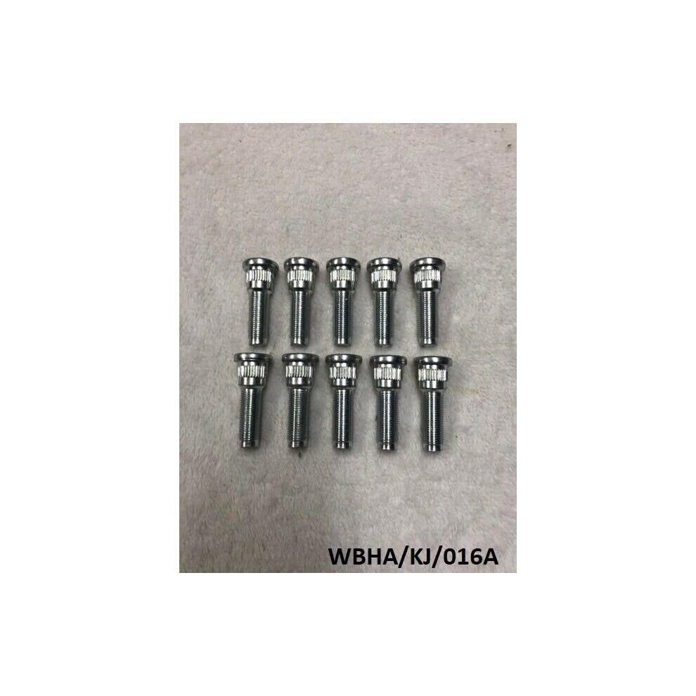 10 x Rear Wheel Stud for Jeep Cherokee (Liberty) KJ & KK 2002-2012 WBHA/KJ/016A-image-OPC-P6JHM7V-NEW
