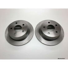 2 x Rear Brake Disc for Jeep Grand Cherokee WJ 1999-2004 BBD/WJ/002A