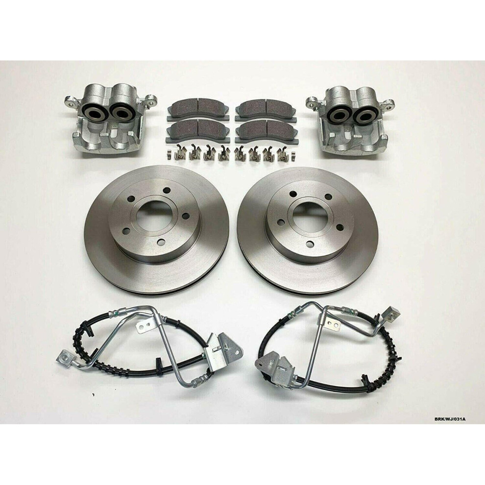Front Brakes Repair KIT for Jeep Grand Cherokee WJ 1999-28.04.2003 BRK/WJ/031A-image-OPC-P6JHQ8F-NEW
