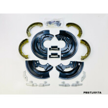 2 x Rear Backing Plate Kit for Jeep Wrangler TJ 2003-2006 PBS/TJ/017A