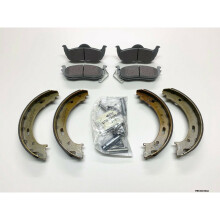 Parking Shoes, CERAMIC Pads & Fitting KIT for Commander XK 2006-2010 PBS/XK/004A