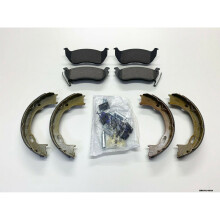 Parking Brake Shoes Fitting KIT & Pads for Jeep Cherokee KJ 2002-2007 BRK/KJ/009