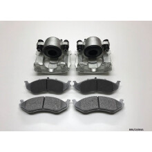 2 x Front Brake Caliper & CERAMIC Pads for Grand Cherokee 1993-1998 BRK/ZJ/004A