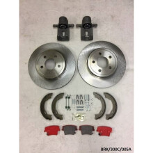 Rear Brakes Repair KIT Ceramic for Chrysler 300C 2005-2016 VENT BRK/300C/005A