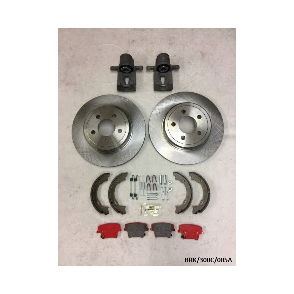 Rear Brakes Repair KIT Ceramic for Chrysler 300C 2005-2016 VENT BRK/300C/005A-image-OPC-P6JHSF7-NEW