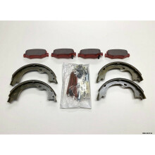 Rear Pads, Brake Shoes & Fitting KIT for Jeep Wrangler JK 2007-2018 BRK/JK/013A