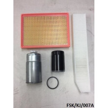 Filters Service KIT for Jeep Cherokee KJ 2.8CRD 2005-2007 FSK/KJ/007A